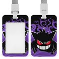 Pokemon_Gengar ID Card Name Badge Holder Vertical Name Tag Holder ID