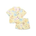 thumbnail image 1 of Pokemon Girls' Button Front Top and Shorts Pajama Set, 2-Piece, Sizes 4-12, 1 of 3