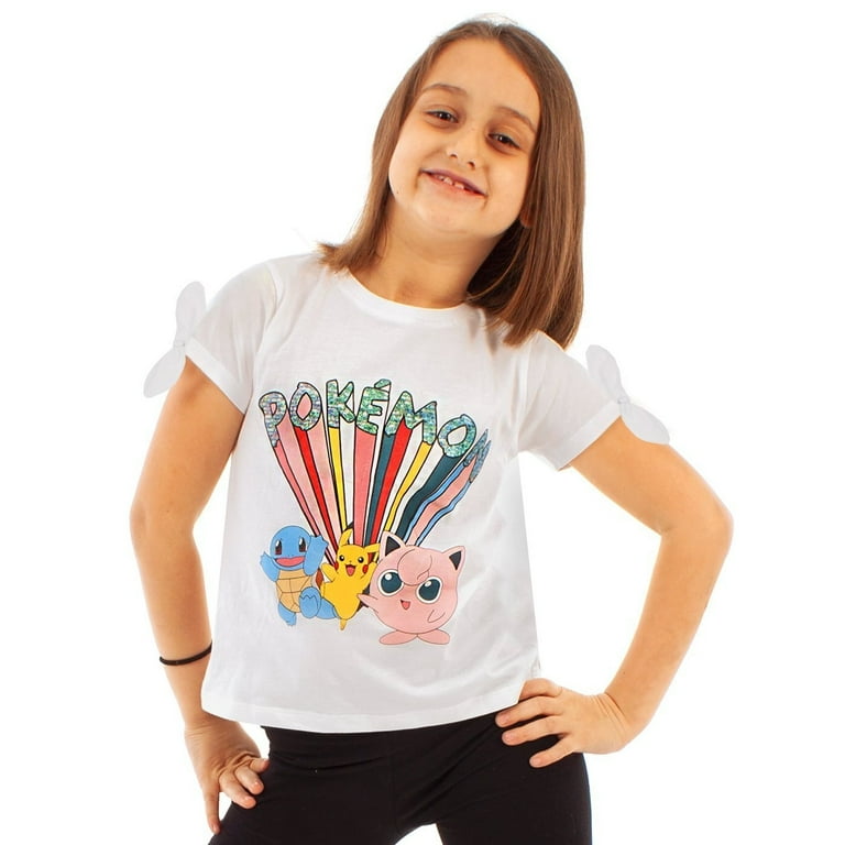 Pokemon t shirt girl cheap