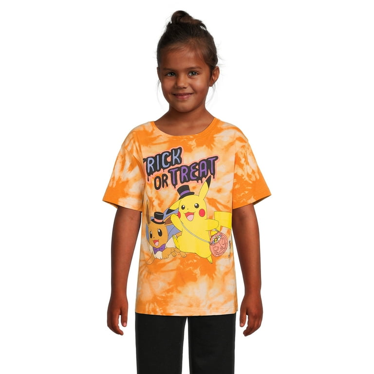  Pokémon Halloween T-Shirt for Boys and Girls, Kids Pikachu T  Shirt, Halloween Clothes for Kids