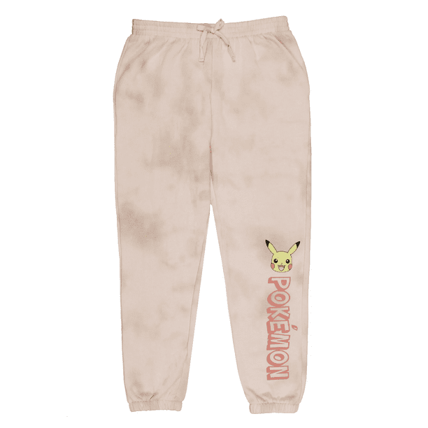 Pokemon Girls Pikachu Fleece Sweatpants Sizes 4 14