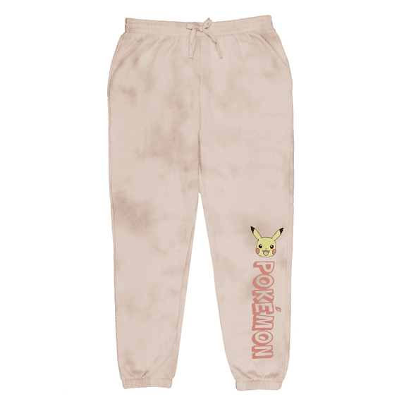 Pokemon Girls' Pikachu Fleece Sweatpants, Sizes 4-14