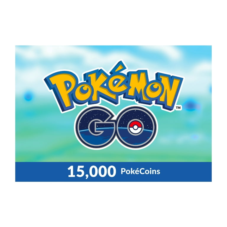 Pokémon GO 15,000 PokéCoins eGift Card [Digital] - Walmart.com