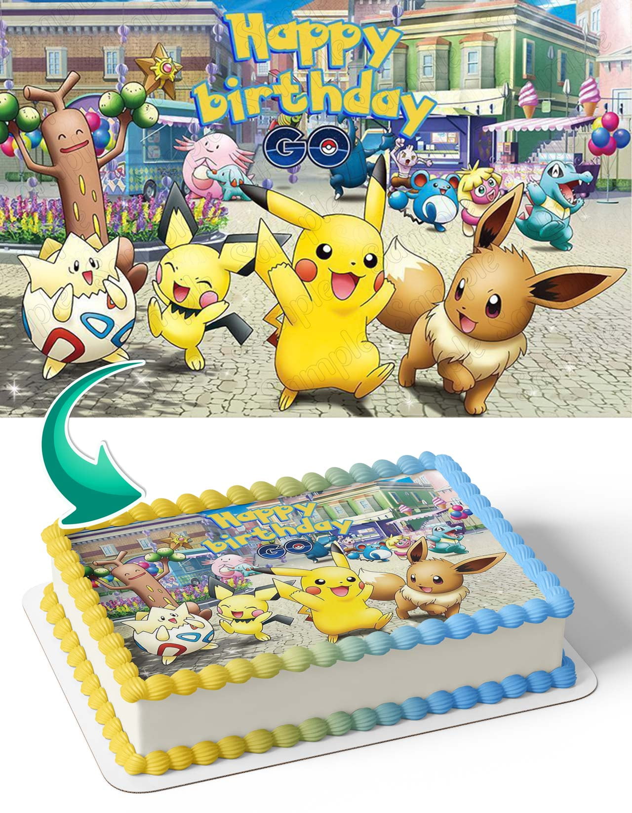 Pokemon Cake Topper – Designs by Noelly