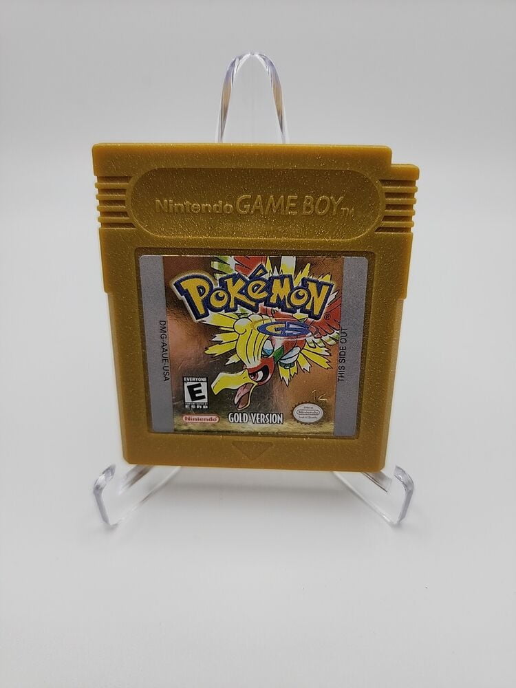 Pokemon Gold version (Nintendo Game Boy Colour, 2000) + Pokemon Gold ...