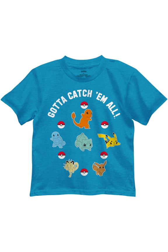 Pokemon Gotta Catch 'Em All T-Shirt (Little Boys)
