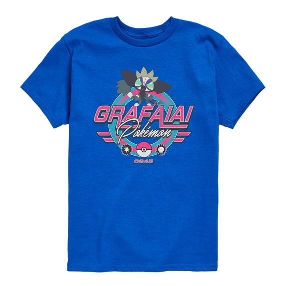 Pokemon - Grafaiai Racing - Youth Boys Short Sleeve Graphic T-Shirt