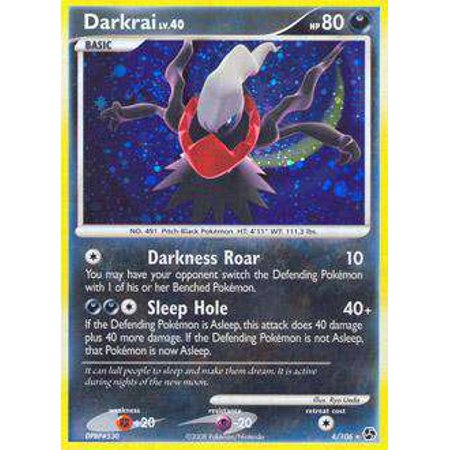 Pokemon Great Encounters Rare Darkrai LV.40 #4