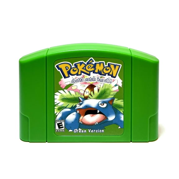 Pokemon Green - N64 Game Cartridge - US Version