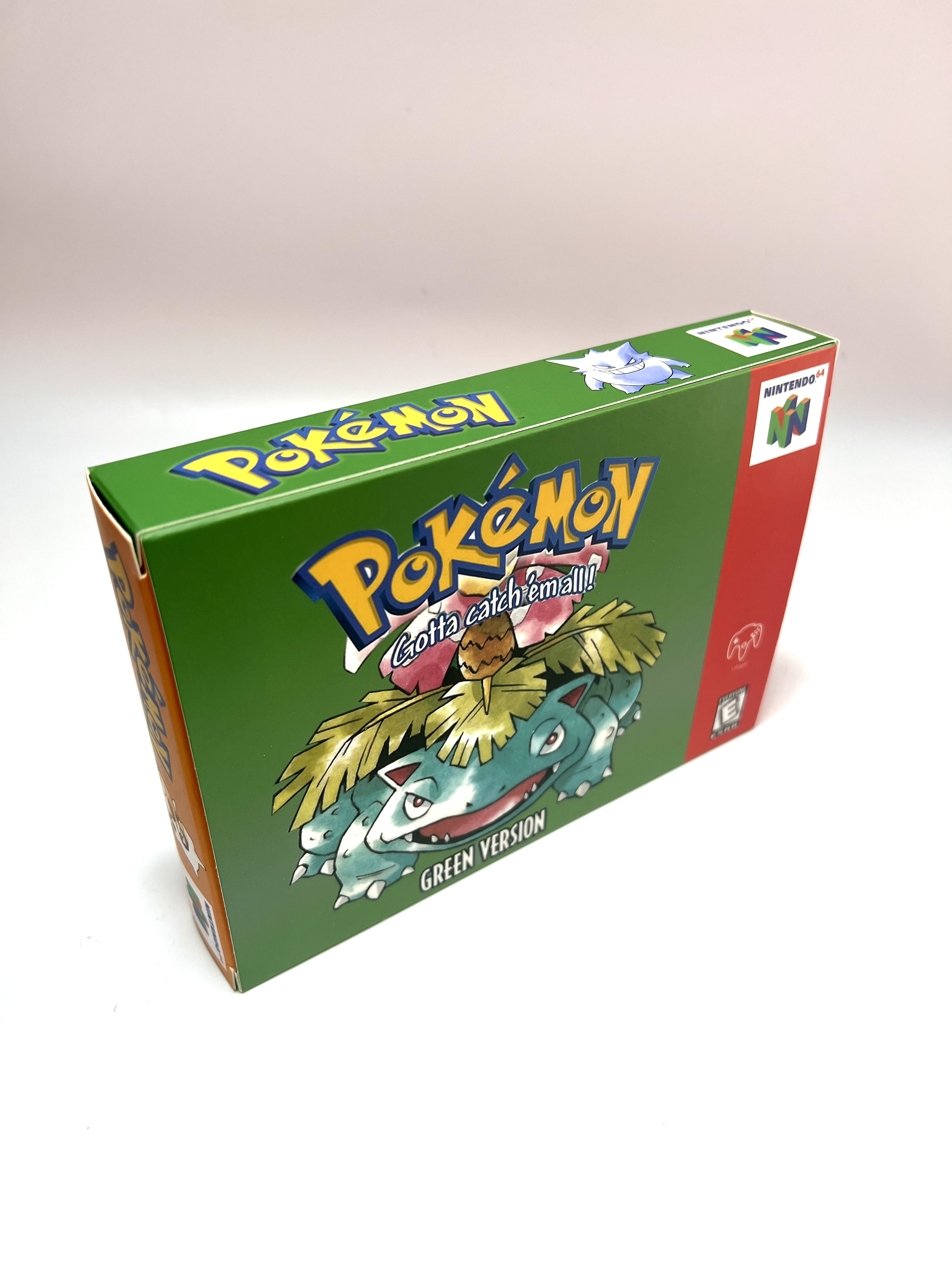 Pokemon Green for N64 (Playable Game)
