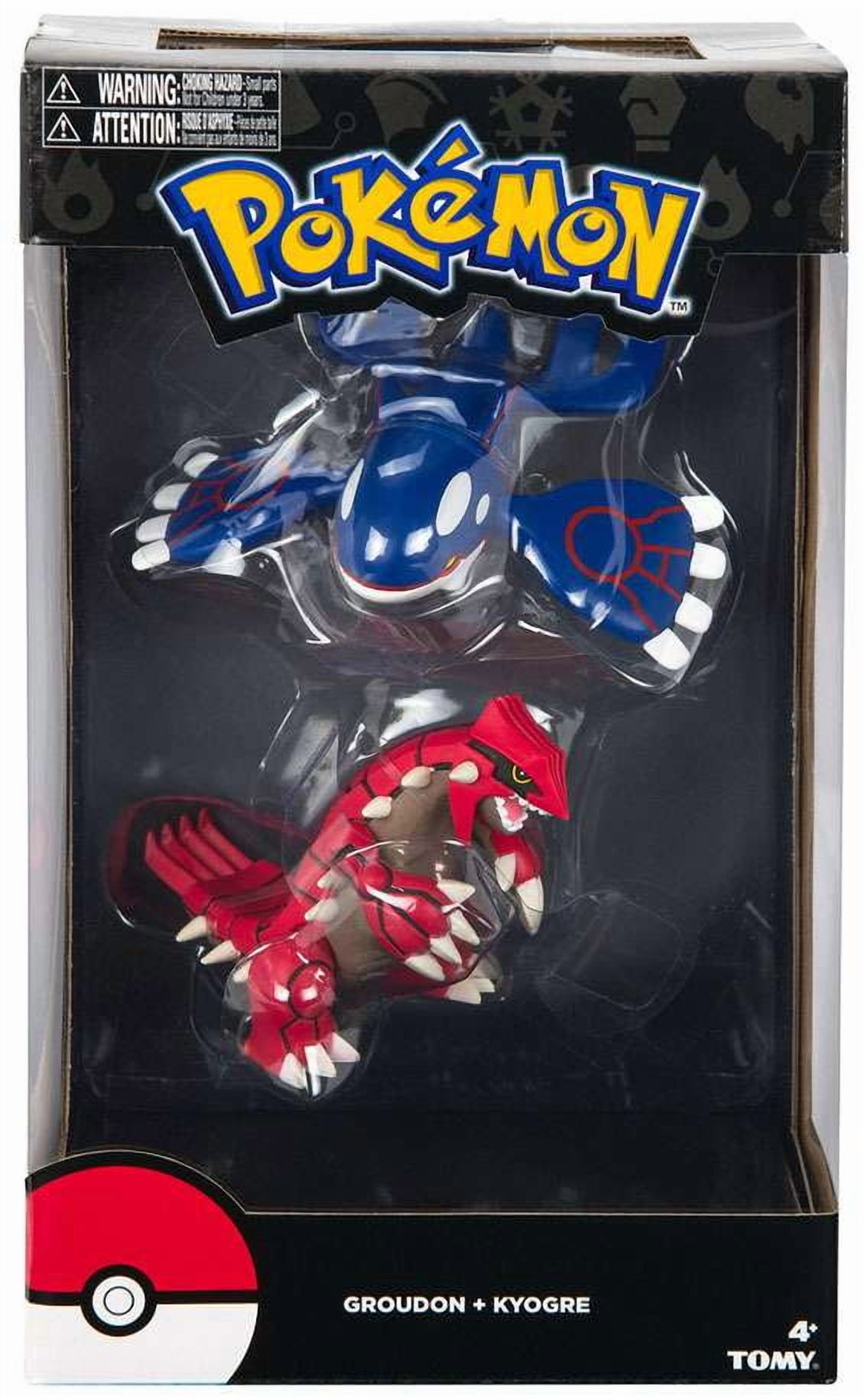 ポケモン Kyogre Groudon フィギュアセット Pokemon Groudon & Kyogre Figure 2 Pack - Walmart.com