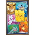 thumbnail image 1 of Pokemon - Group Collage Wall Poster, 22.375" x 34", Framed, 1 of 6