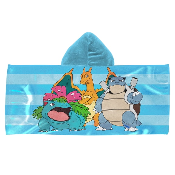 Pokemon Group Shot Youth Hooded Towel 22x51 inches