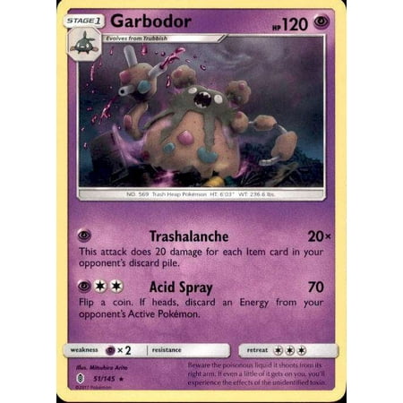 Pokemon Guardians Rising Garbodor #51