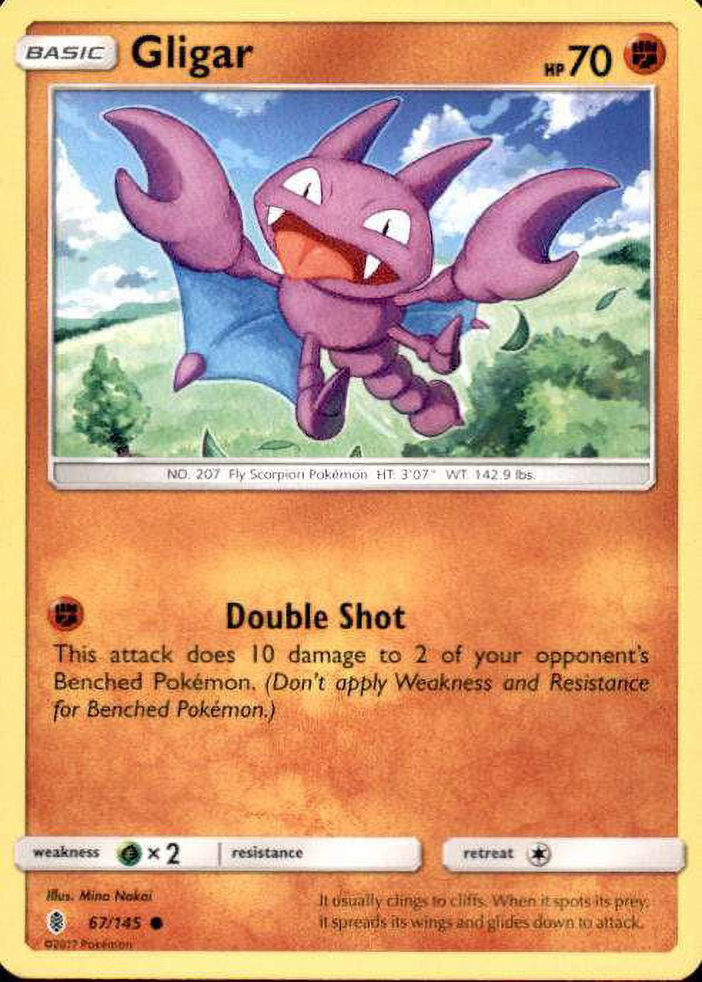 Pokemon Guardians Rising Gligar 67