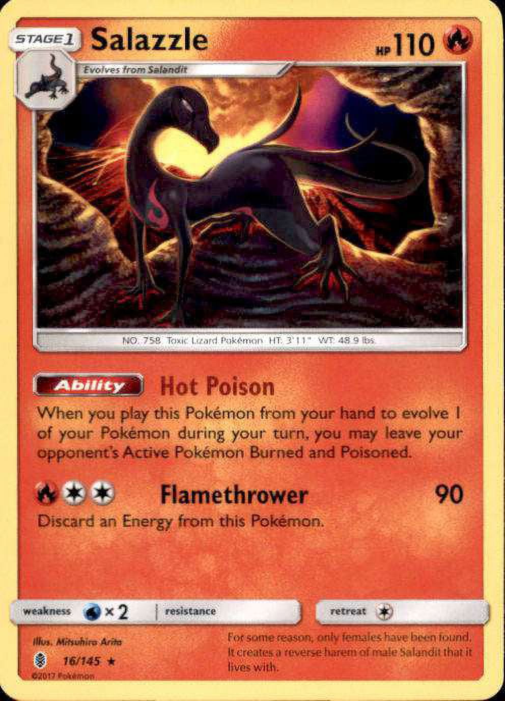 pokemon card in the world Whiscash (71/145) [Sun & Moon: Guardians Rising] main image 1