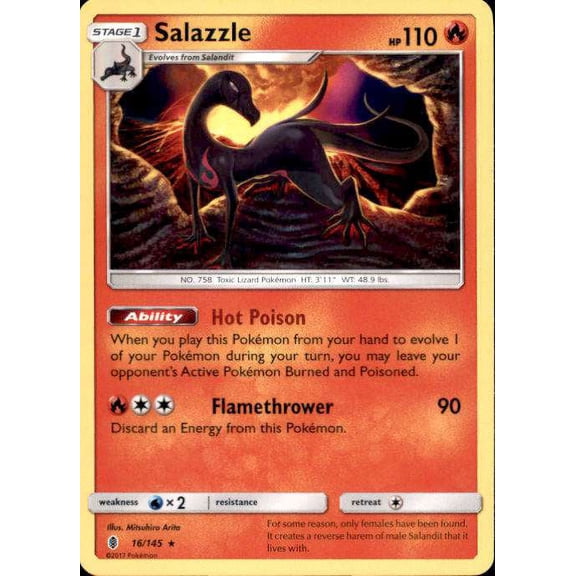 Pokemon Guardians Rising Salazzle #16