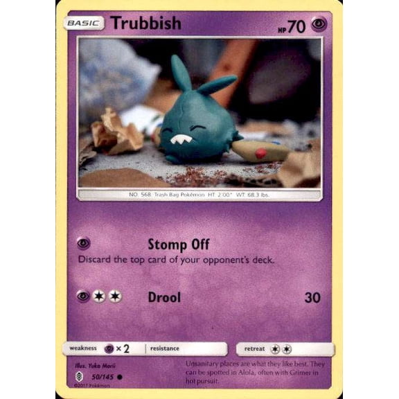 Pokemon Guardians Rising Trubbish #50
