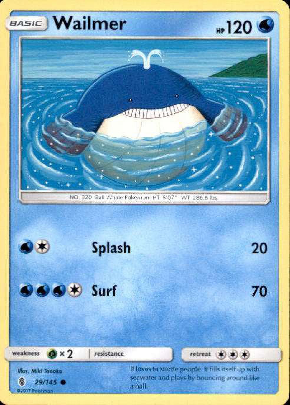 pokemon card wailmer Supreme Victors Uncommon Water Water PSA 10 - 2003 EX