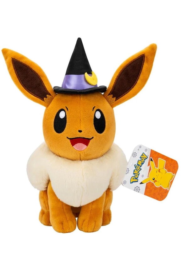 Pokemon Halloween Eevee Plush (Witch Hat)