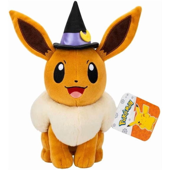 Pokemon Halloween Eevee Plush [Witch Hat]