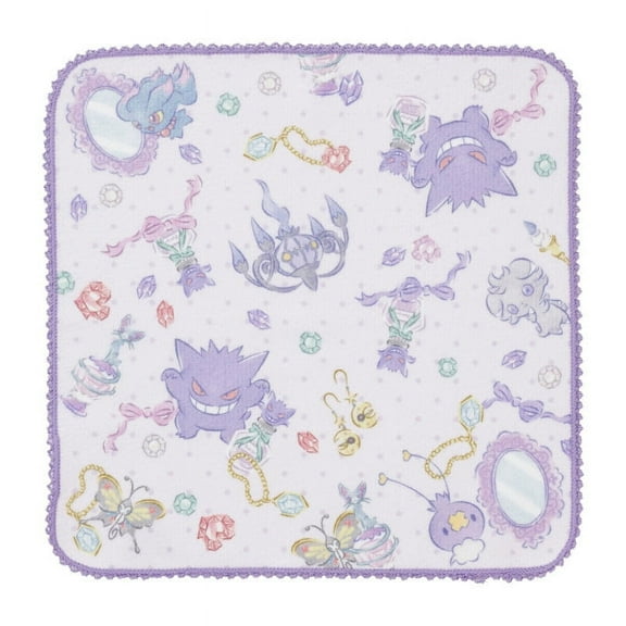 Pokemon Hand Towel Ghost Type Gengar Chandelure Misdreavus Espurr Drifloon
