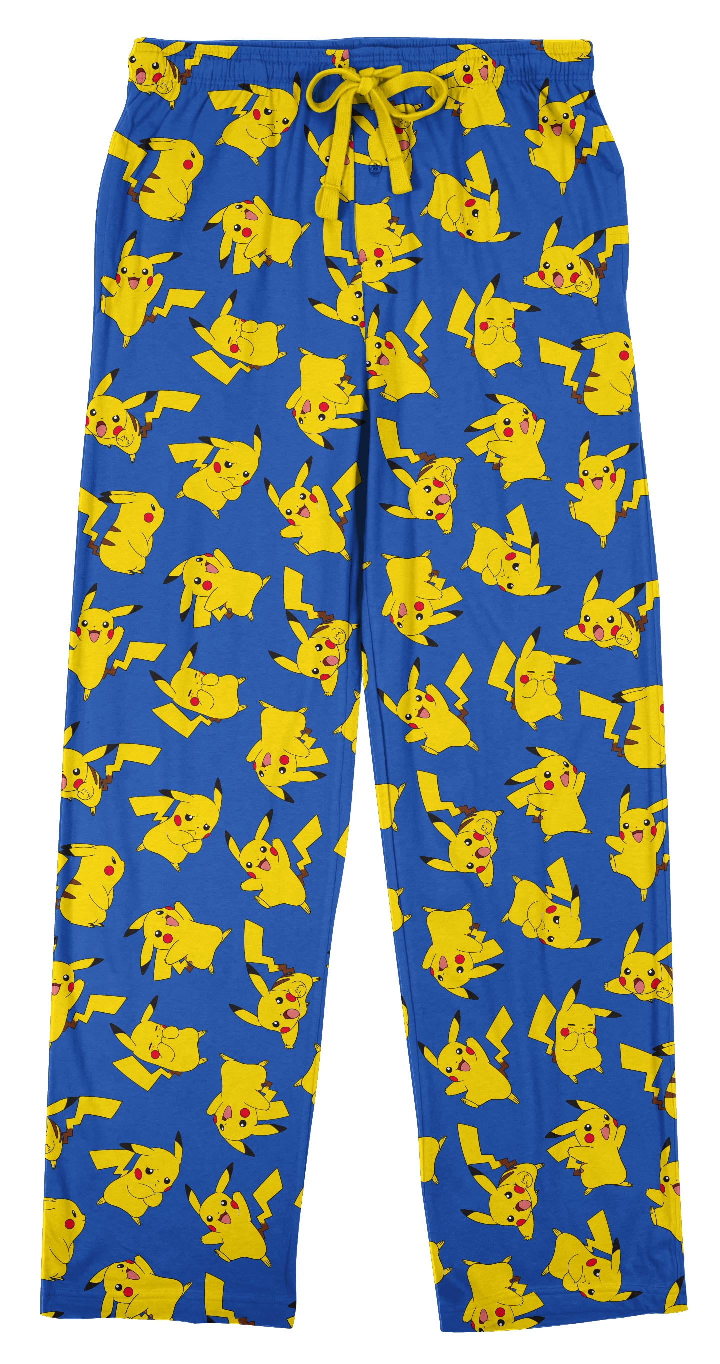 Pokemon Happy Pikachu Men s Blue Sleep Pajama Pants XXL