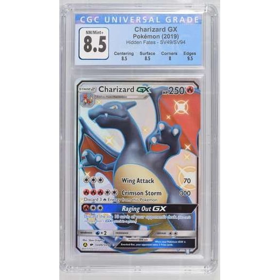 Pokemon Hidden Fates Charizard GX SSV49