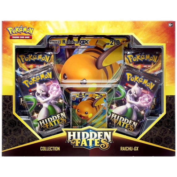 Pokemon Hidden Fates Raichu-GX Collection Box