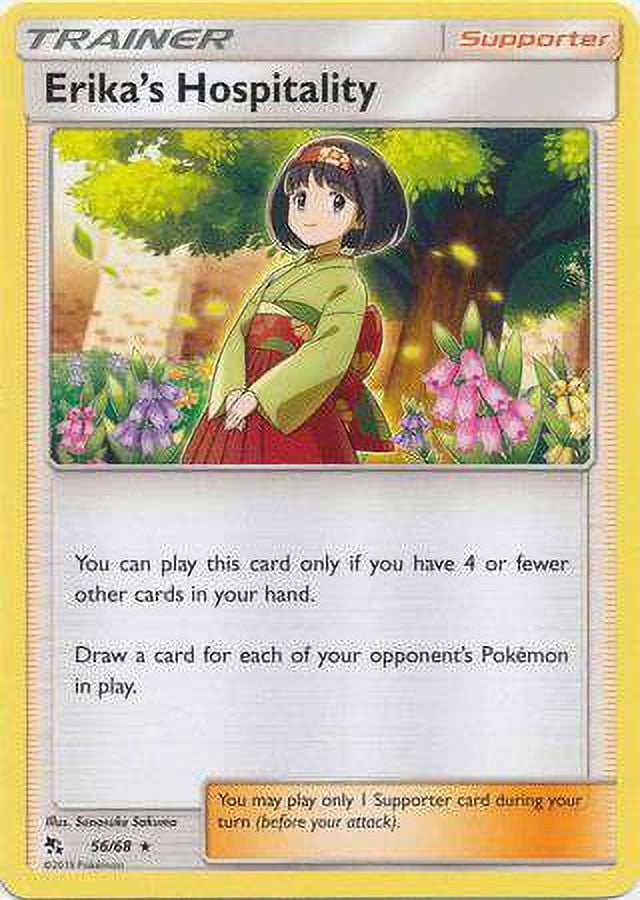 Pokemon Hidden Fates Rare Erika's Hospitality #56 - Walmart.com Pokemon Hidden Fates Rare Erika's Hospitality #56 - Walmart.com