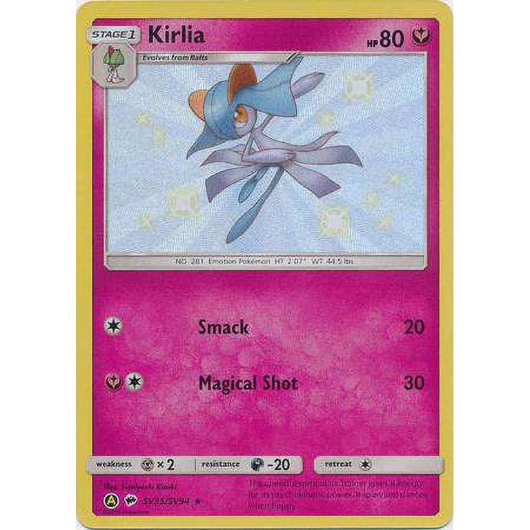 Pokemon Hidden Fates Shiny Rare Kirlia SV35 - Walmart.com