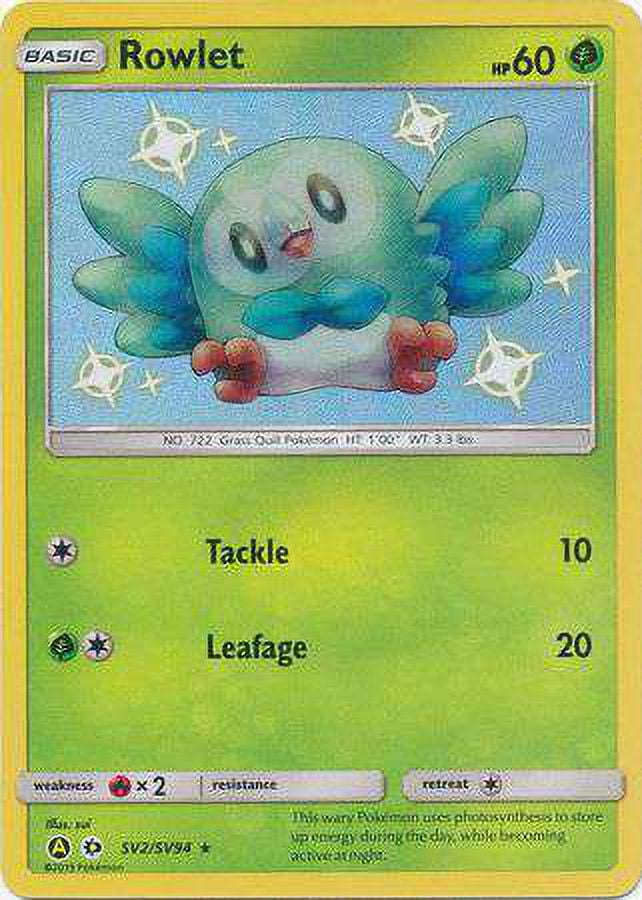 rowlet pokemon cards Rowlet Scream Promo 290/SM-P