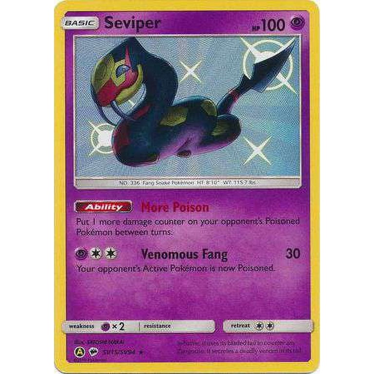 yu nagaba pokemon cards Buy Seviper | Call of Legends main image 0