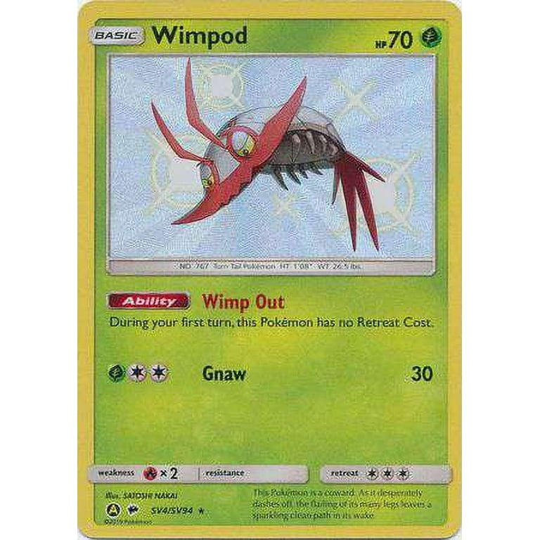 wimpod pokemon card value POKÉMON CARD GAME sv4K 069/066 AR Wimpod