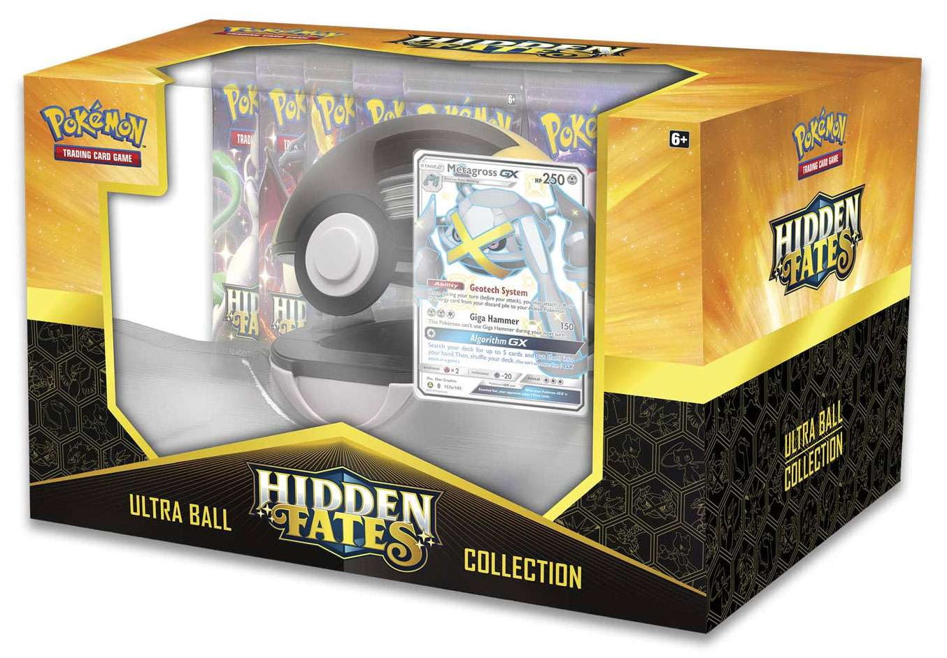 pokemon hidden fates booster box for sale Amazon.com: Pokemon TCG: Hidden Fates Premium Powers Collection main image 0