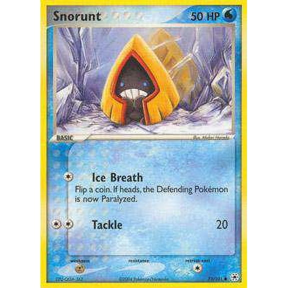Pokemon Hidden Legends Common Snorunt #73