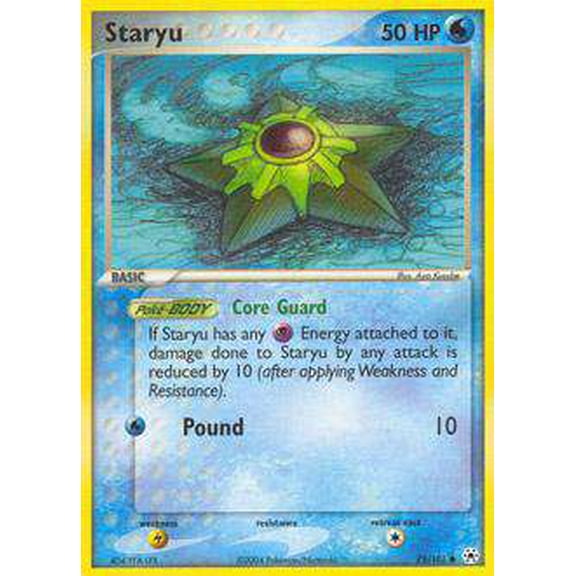 Pokemon Hidden Legends Common Staryu #75