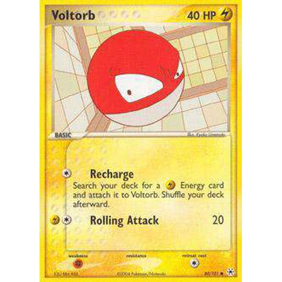 Pokemon Hidden Legends Common Voltorb #80