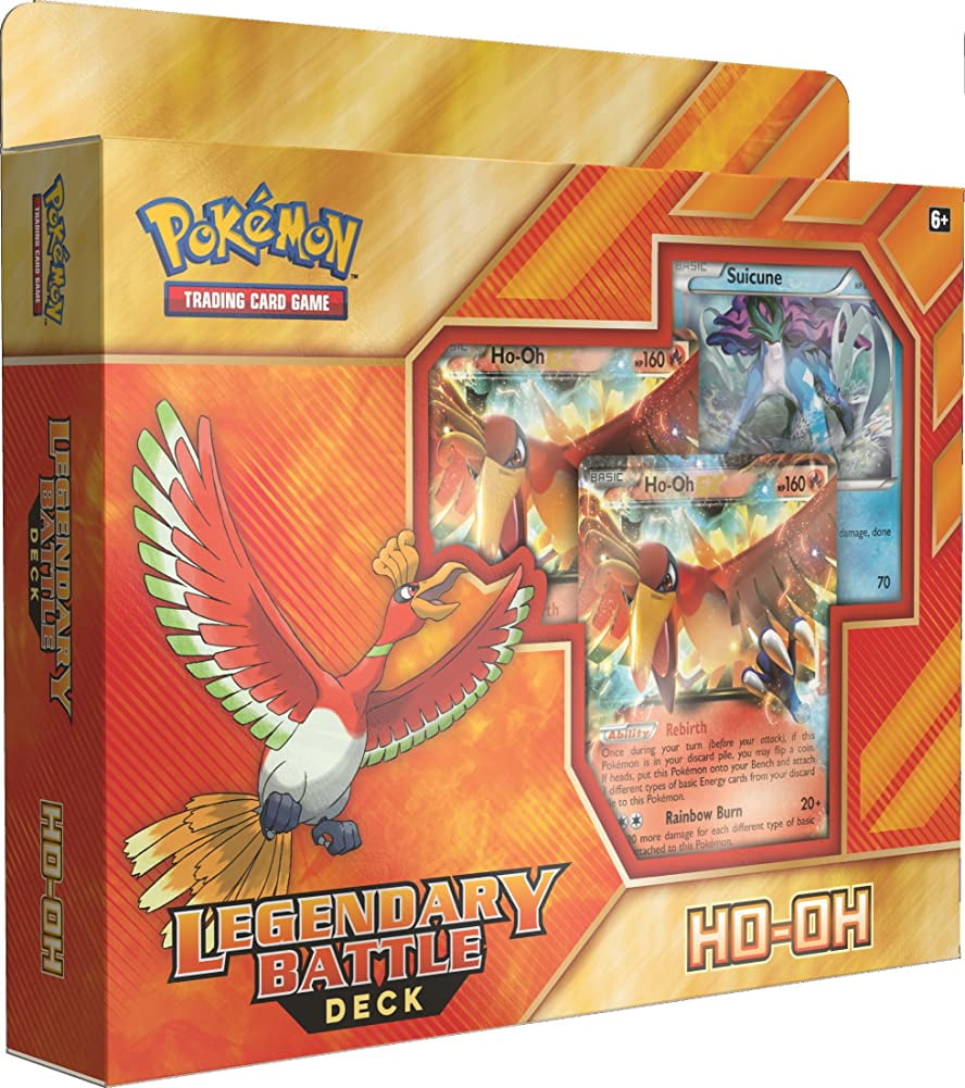 Pokemon Ho-Oh Legendary Battle Deck, Trading Card Game, Play and