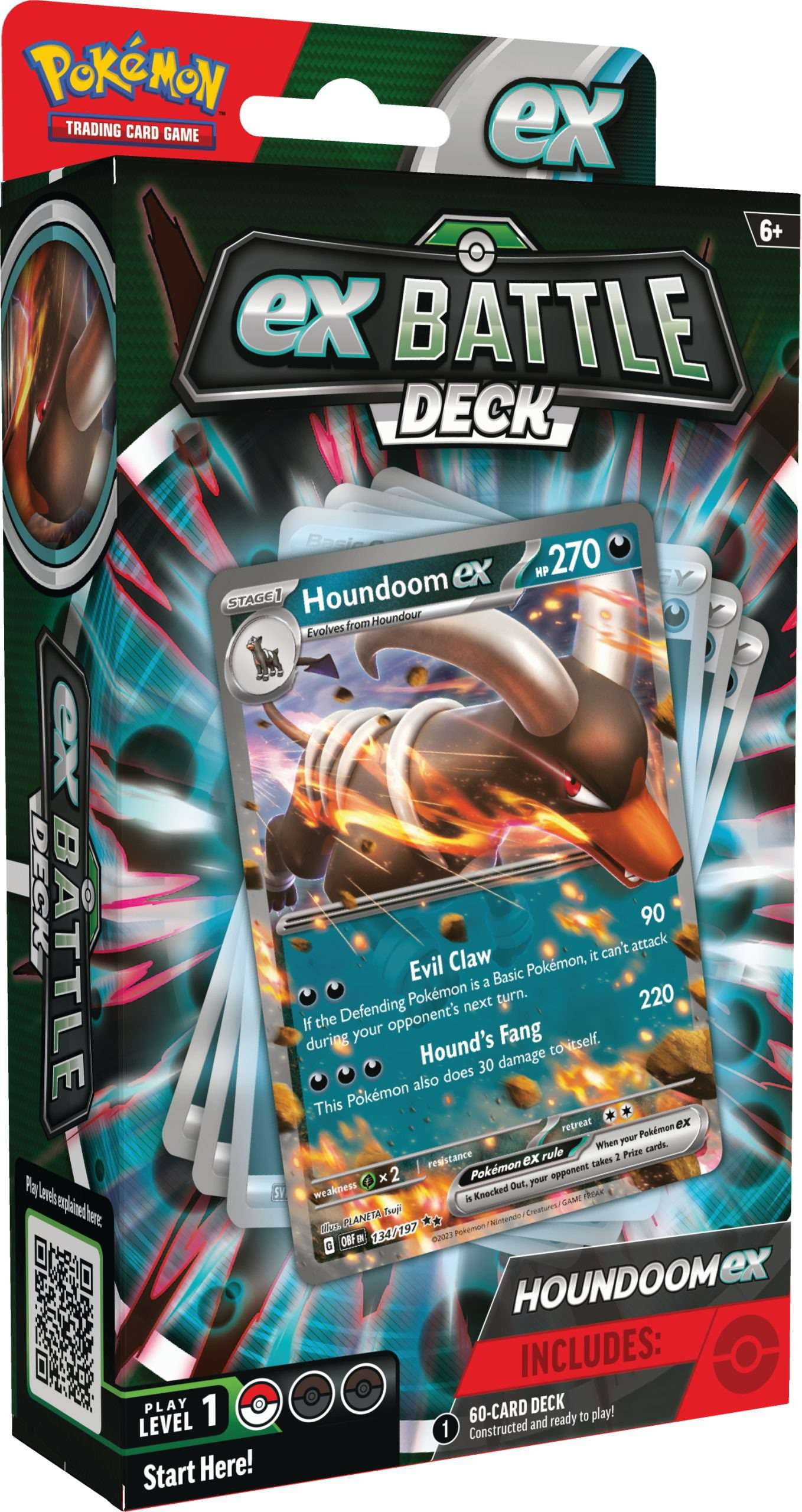 Pokemon Houndoom ex Battle Deck (60 Cards) - Walmart.com