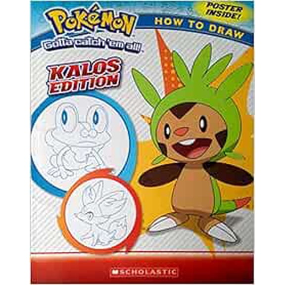 Pre-Owned Pokemon How to Draw - Kalos Edition (Paperback) English