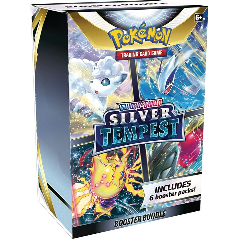 Pokemon ITM0013068 Sword and Shield Silver Tempest Booster Bundle
