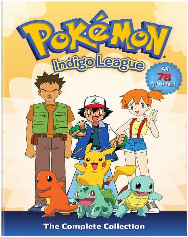 Pokemon: Indigo League - The Complete Collection (DVD), Viz Media, Anime - image 1 of 2