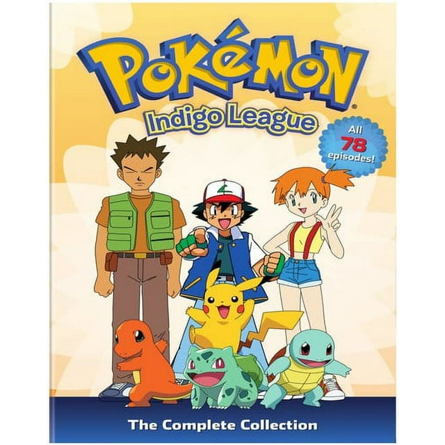 Pokemon: Indigo League - The Complete Collection (DVD), Viz Media, Anime