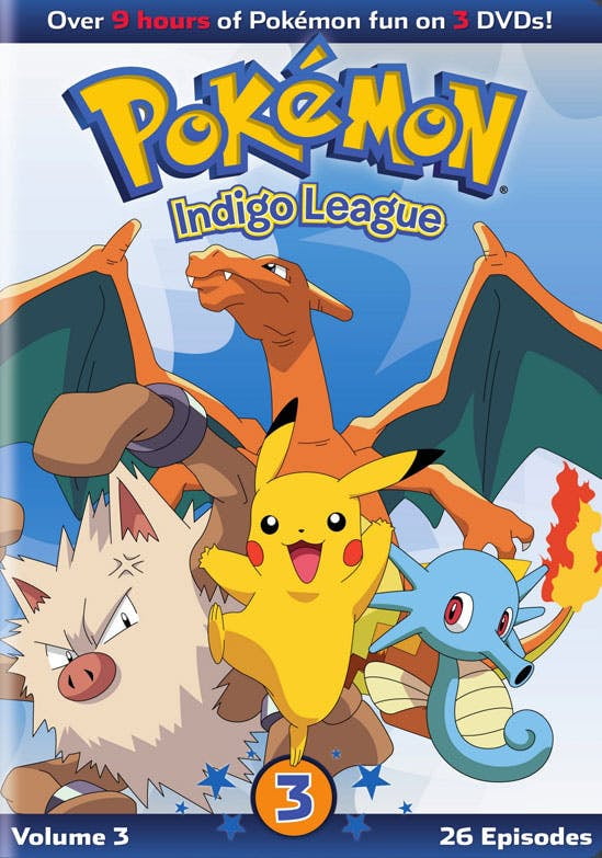 Pokémon ポケモン Indigo League 英語DVD Pokemon Part 1 Series