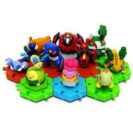 Pokemon Japanese Series 1 Set of 10 Connecting PVC Figures