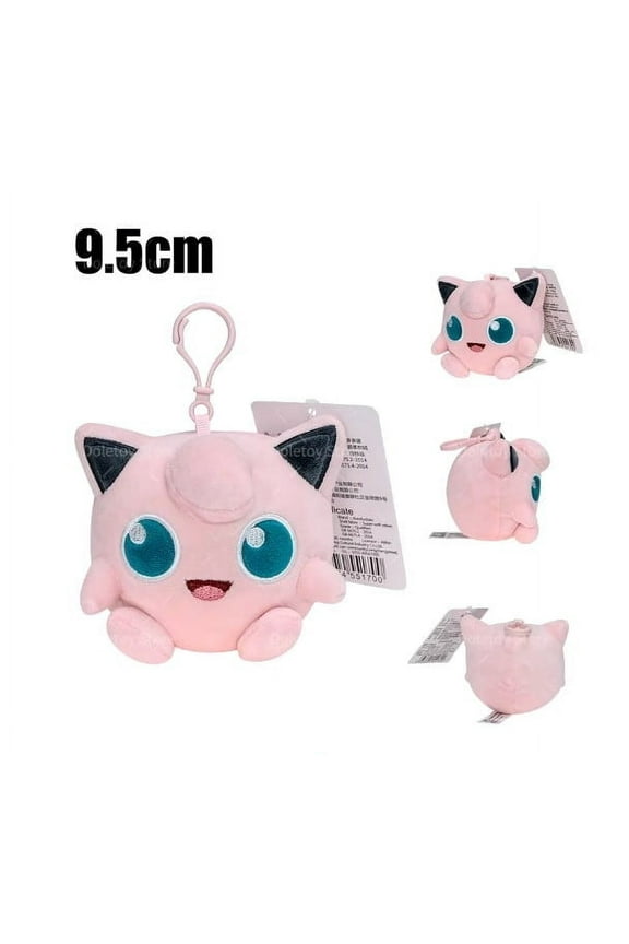 Pokemon Jigglypuff Plush Keychain Backpack Clip Bag Clip