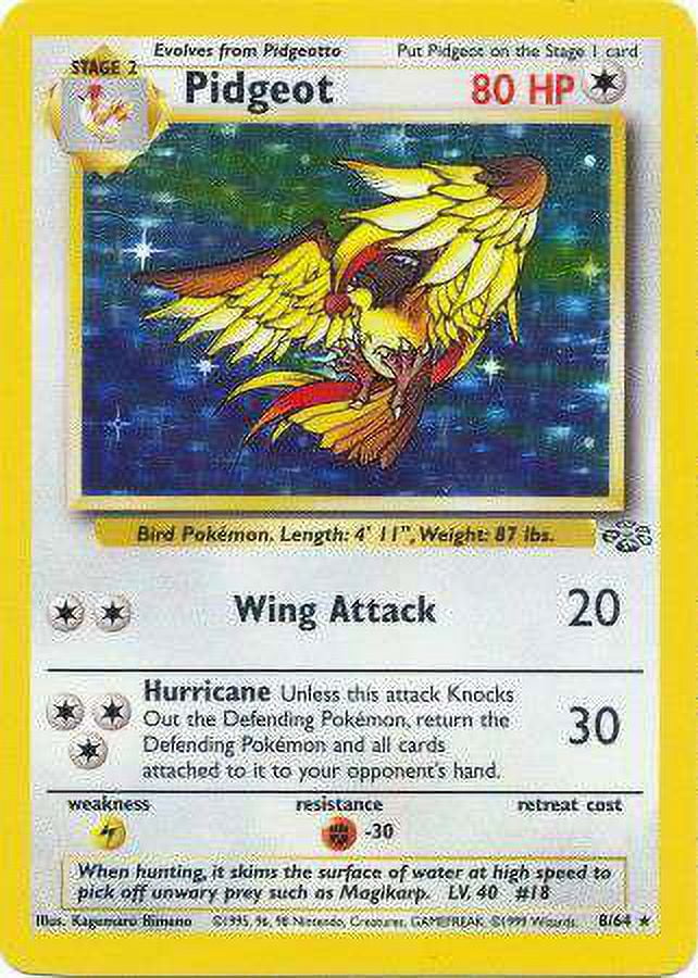 Pokemon deals Pidgeot Holo Rare 8/64