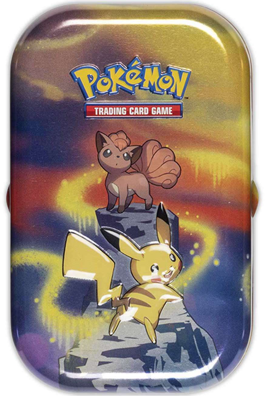 Pokémon tcg: Mini Latas Poder de Kanto - Charizard + Pikachu e Vulpix +  Mewtwo + Dragonite + Mew e Psyduck em Promoção na Americanas