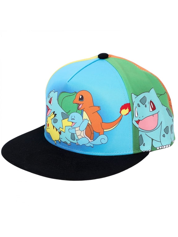 4 Rabbits Drawing Pokemon Bucket Hat